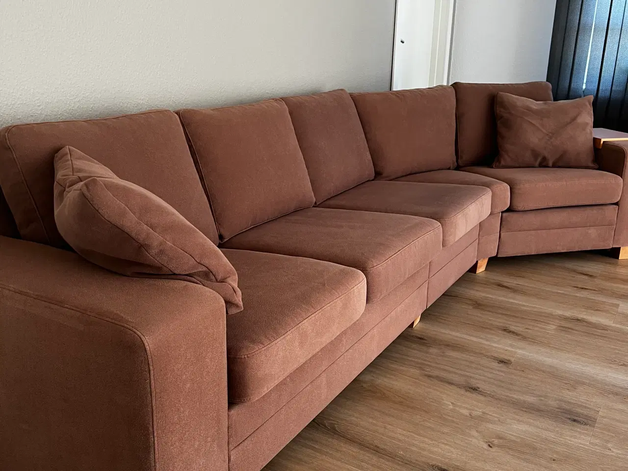 Billede 6 - Sofa, hjørnesofa, fløjl sofa 