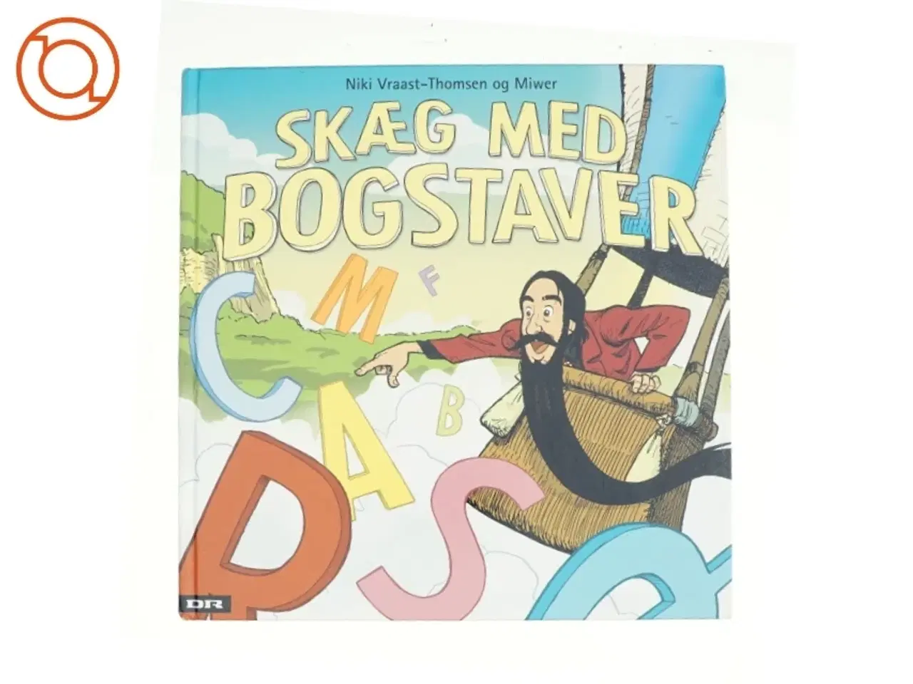 Billede 1 - Skæg med bogstaver af Niki Vraast-Thomsen (Bog)
