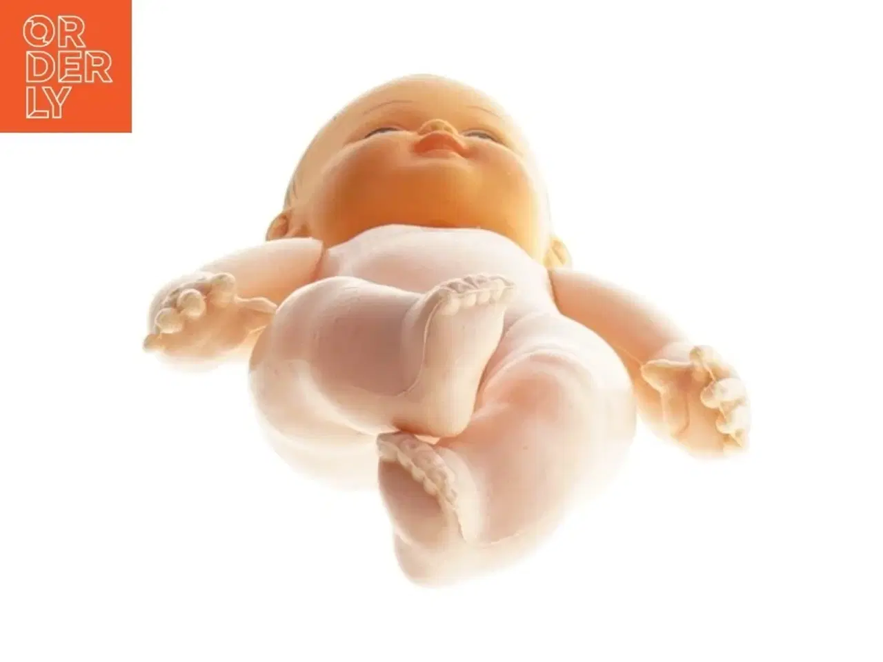 Billede 2 - Babydukke i plastik (str. 15 cm)
