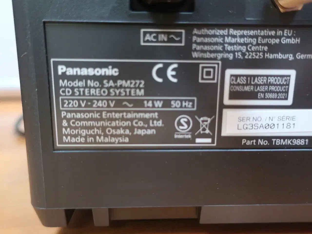 Billede 5 - Mikroanlæg PANASONIC