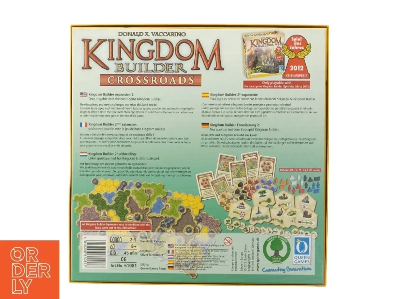 Billede 3 - Kingdom Builder: Crossroads Ekspansionsspil fra Queen Games (str. 31x31 cm)