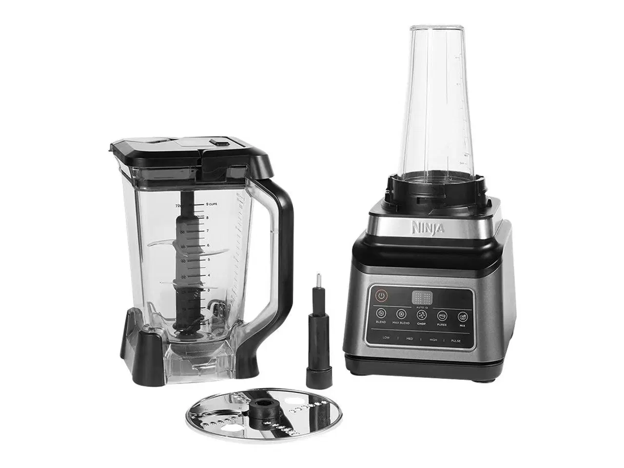 Billede 4 - Foodprocessor Ninja Auto-iQ BN800EU 2,1 l – sort/sølv