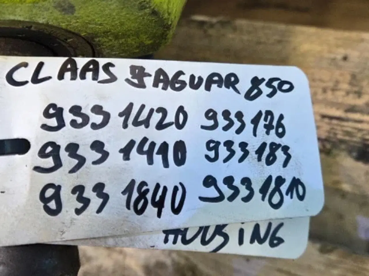 Billede 9 - Claas Jaguar 850 Gearkasse 9331420