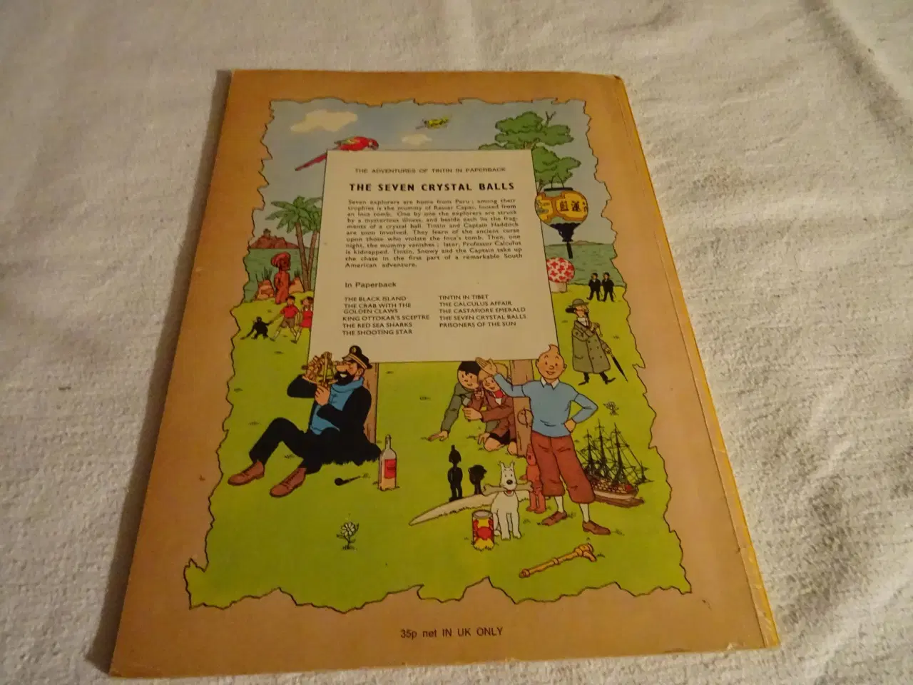 Billede 2 - Tintin gammel Amrikansk blad