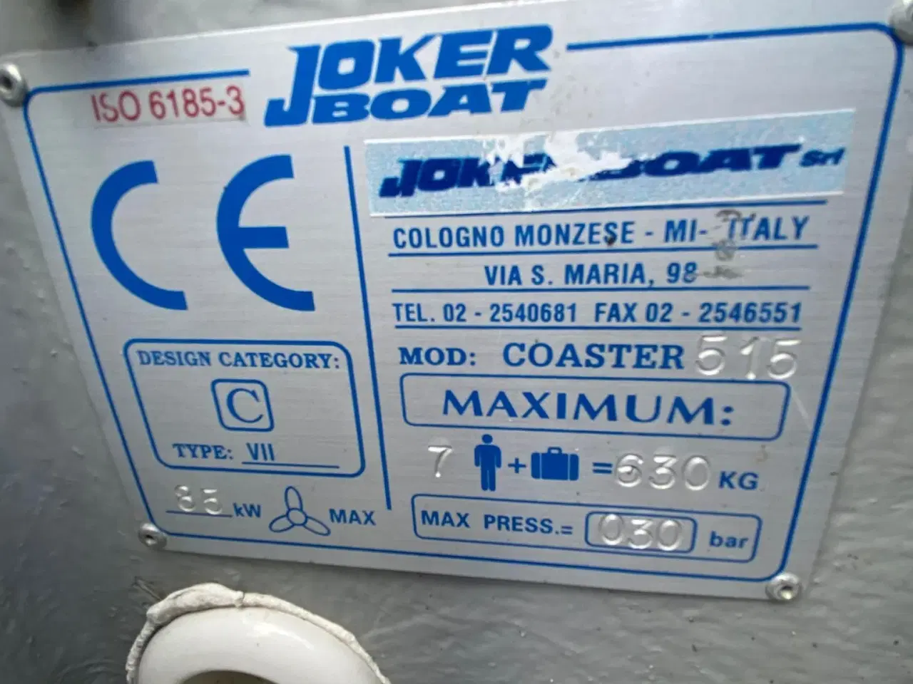Billede 3 - Joker Coaster 515 med 100 hk.