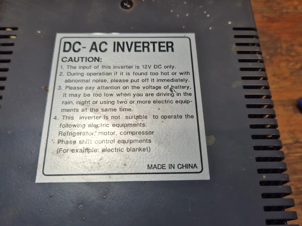 Billede 4 - Variabel AC-strømforsyning + DC-til-AC inverter