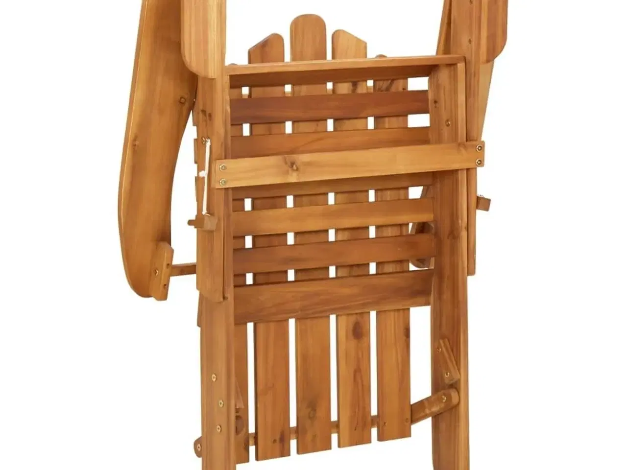 Billede 6 - Adirondack-havestol med fodstøtte massivt akacietræ