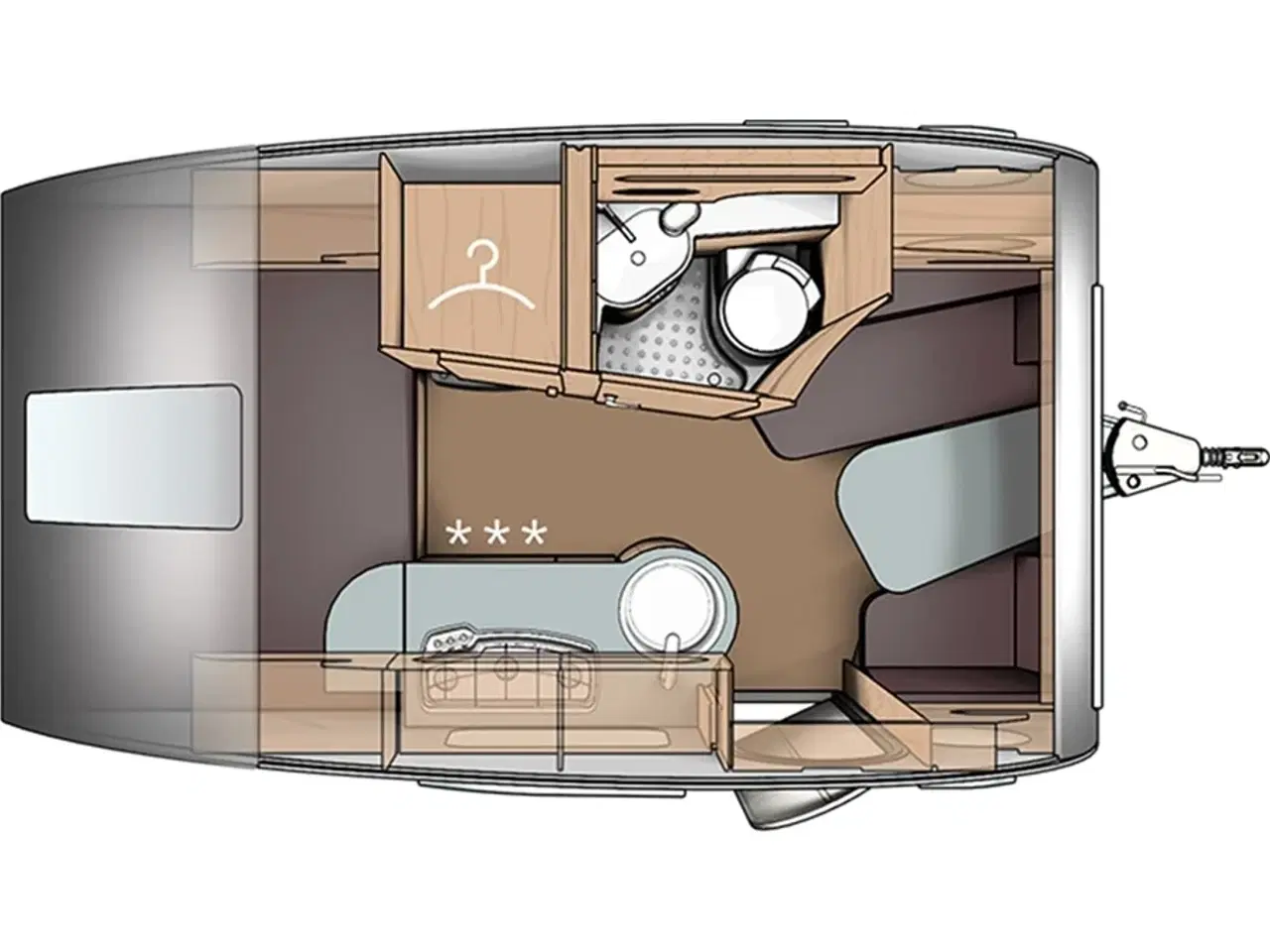 Billede 6 - 2023 - Tabbert T@b L 400   Lækker ny 2023 livsstils vogn fra Hinshøj Caravan A/S