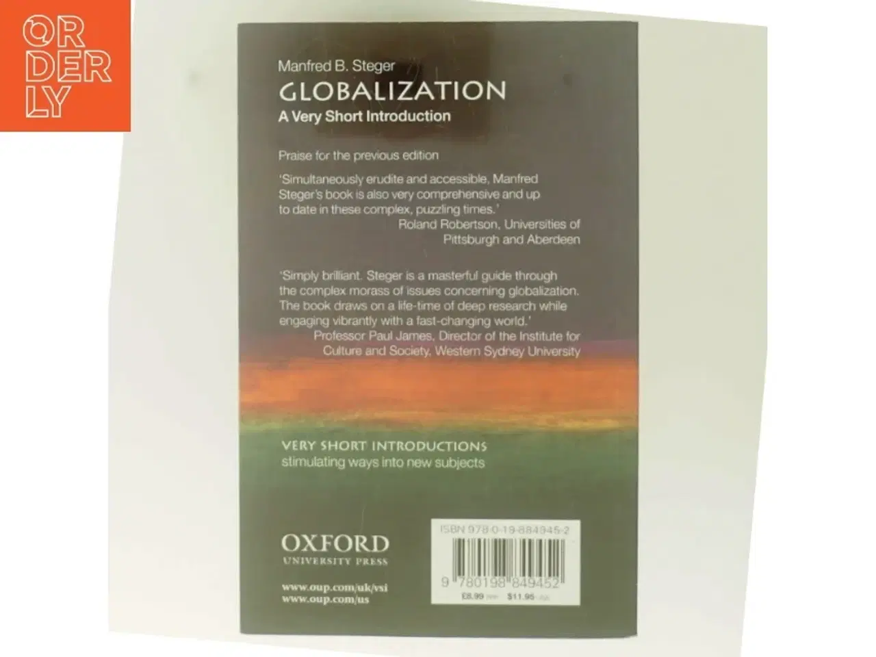 Billede 3 - Globalization : a very short introduction af Manfred B. Steger (1961-) (Bog)