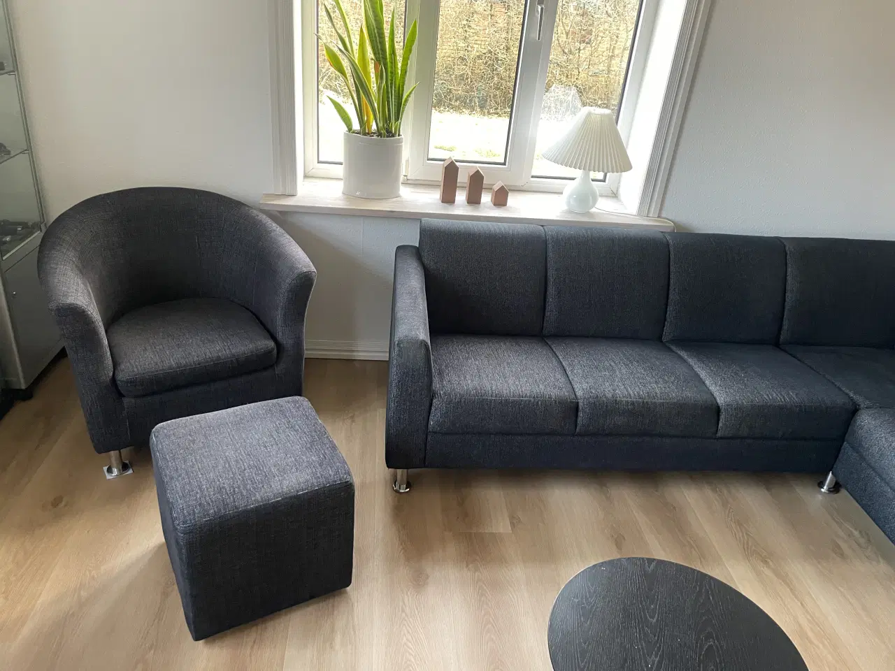 Billede 2 - Hjørnesofa +stol og puf