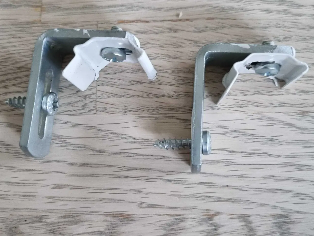 Billede 4 - Foldegardiner, hvid flagdug