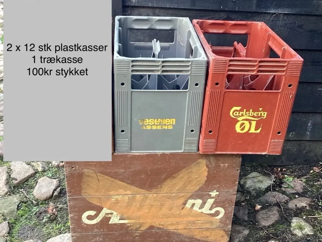 Billede 1 - Ølkasser Albani-Vestfyn og Carlsberg