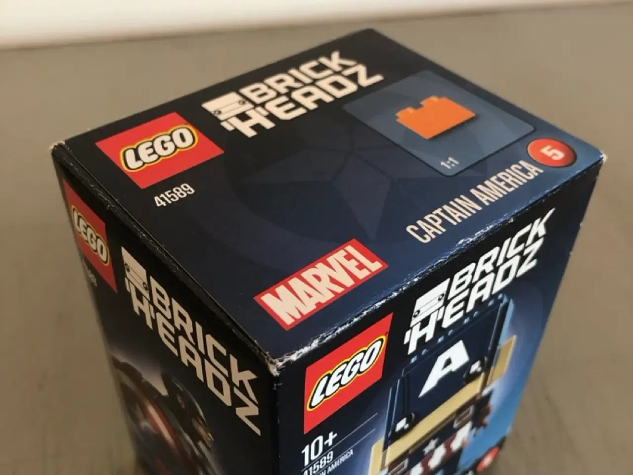 Billede 5 - LEGO BrickHeadz 41589 Captain America Uåbnet