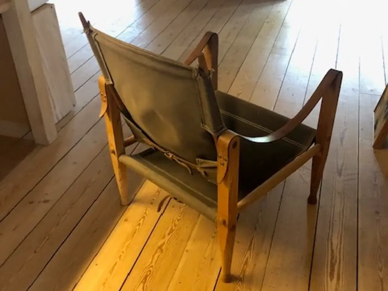 Billede 2 - Kaare Klint safaristol med brunt canvas