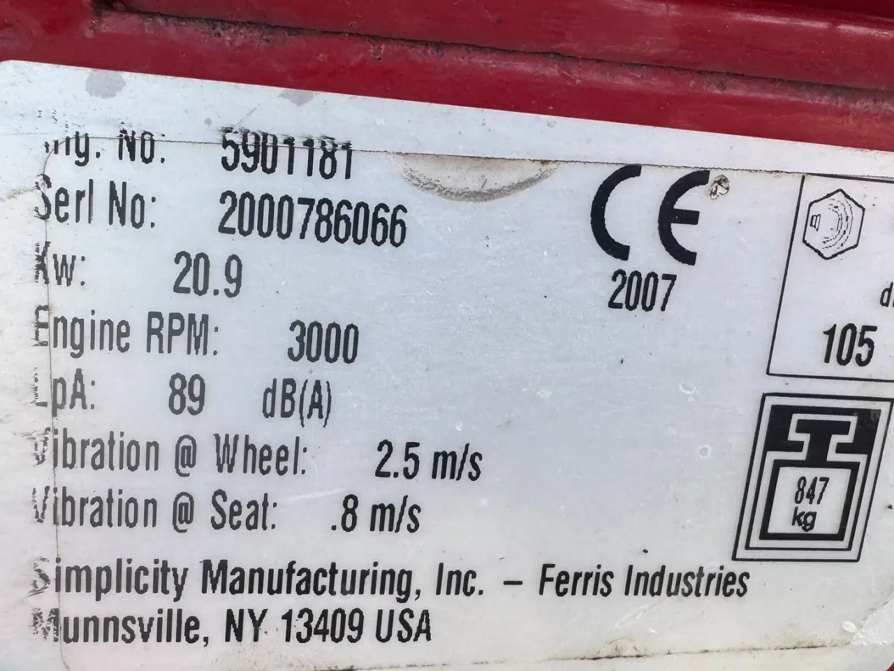 Billede 11 - Ferris IS 4500 Z