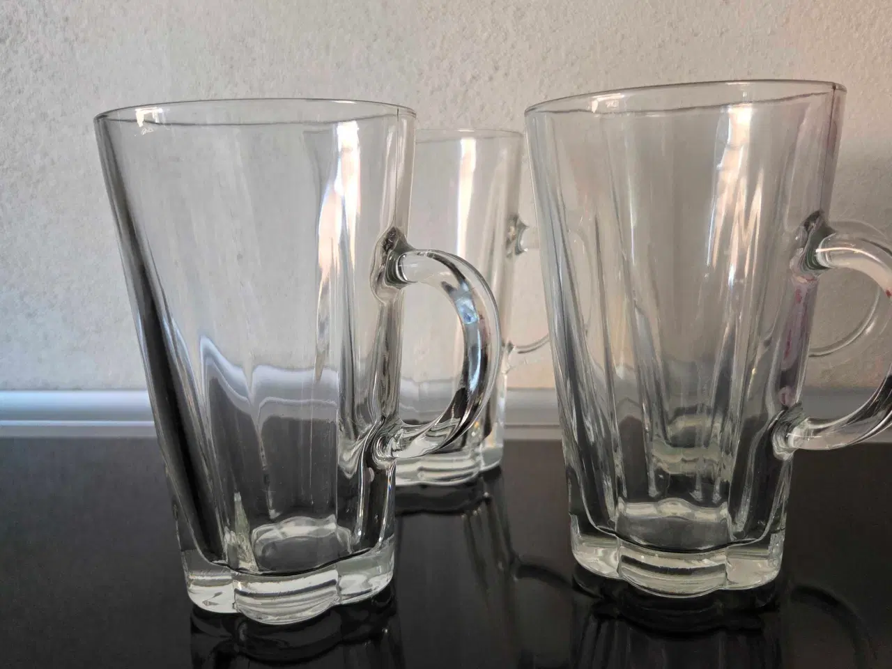 Billede 1 - Erik bagger flower hot drinks glas 