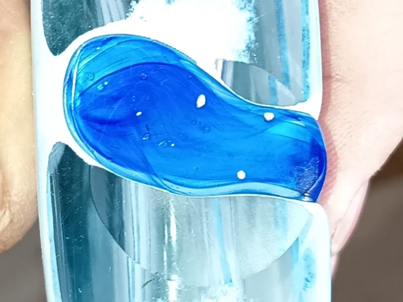 Billede 3 - Bertil Vallien. - Kosta Boda - Vase  "Galaxy Blue"