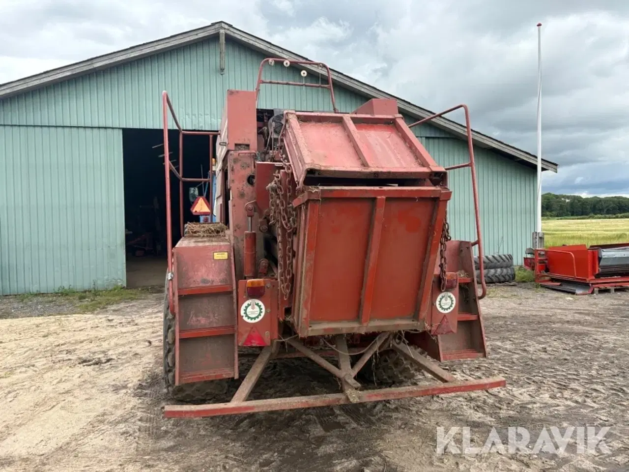Billede 9 - Minibig ballepresser Hesston 4700