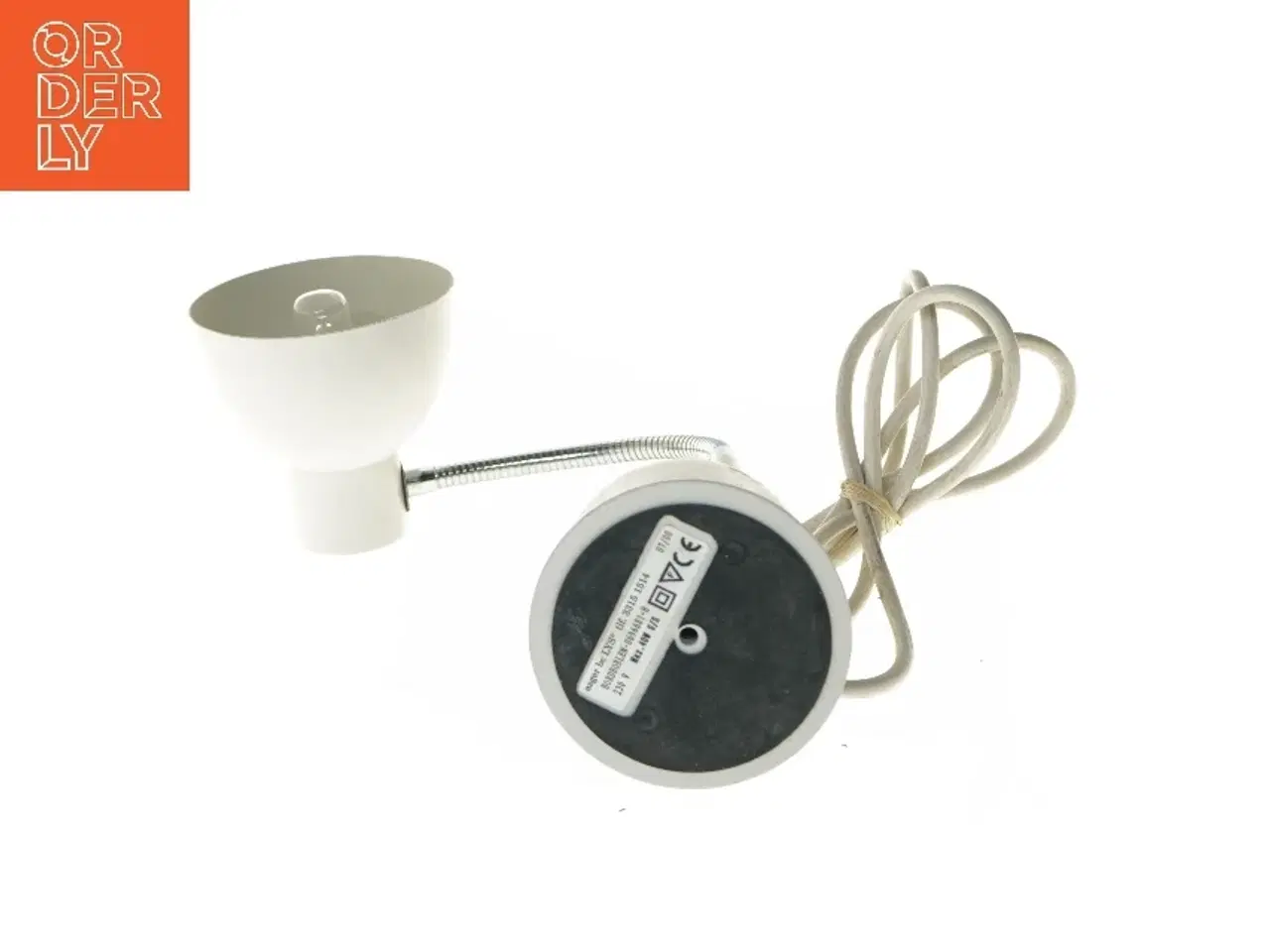 Billede 4 - Asber BC Bordboblen Hvid bordlampe (str. 55,5 cm)