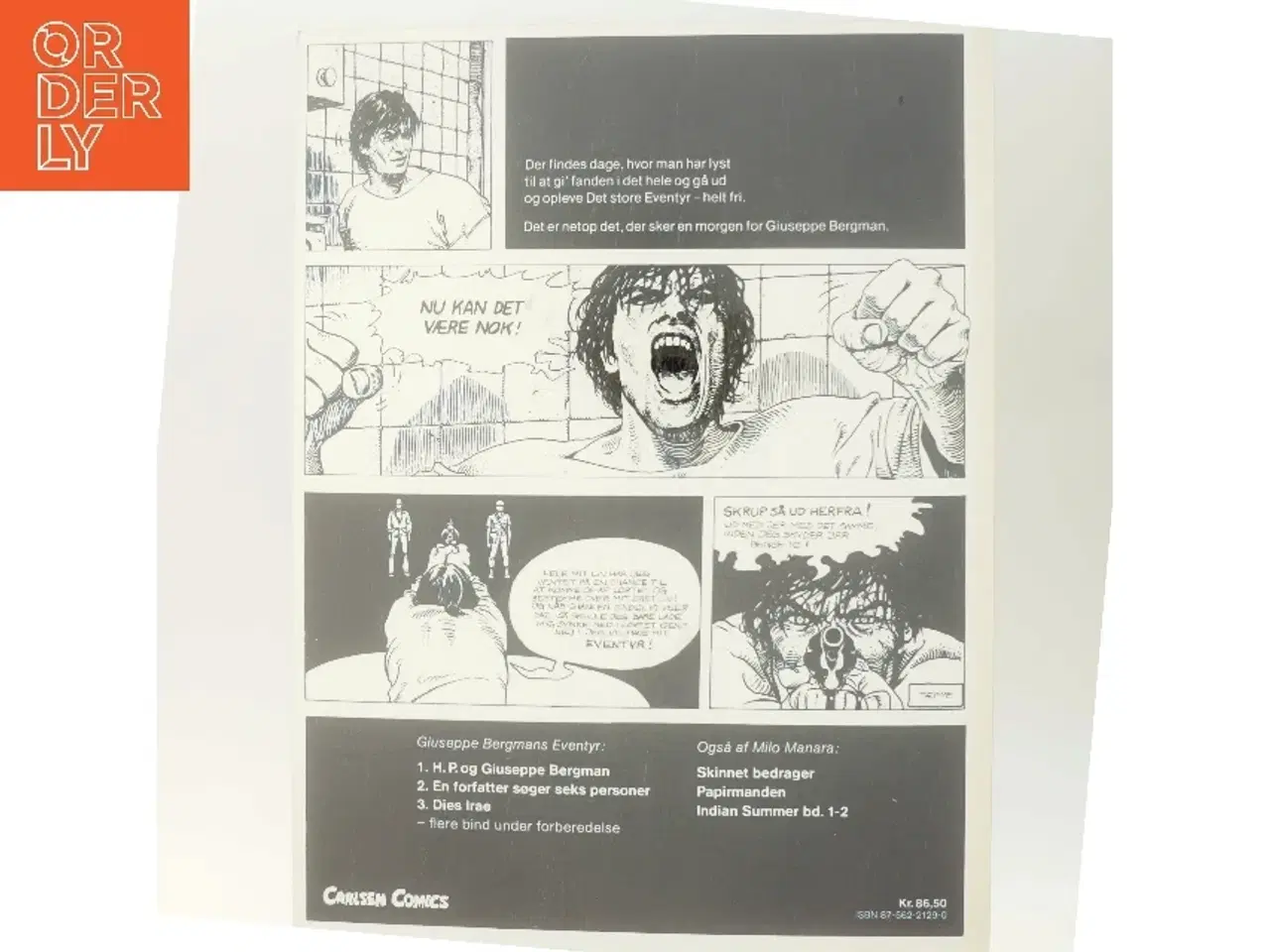 Billede 3 - HP og Giuseppe Bergman af Milo Manara (Bog)