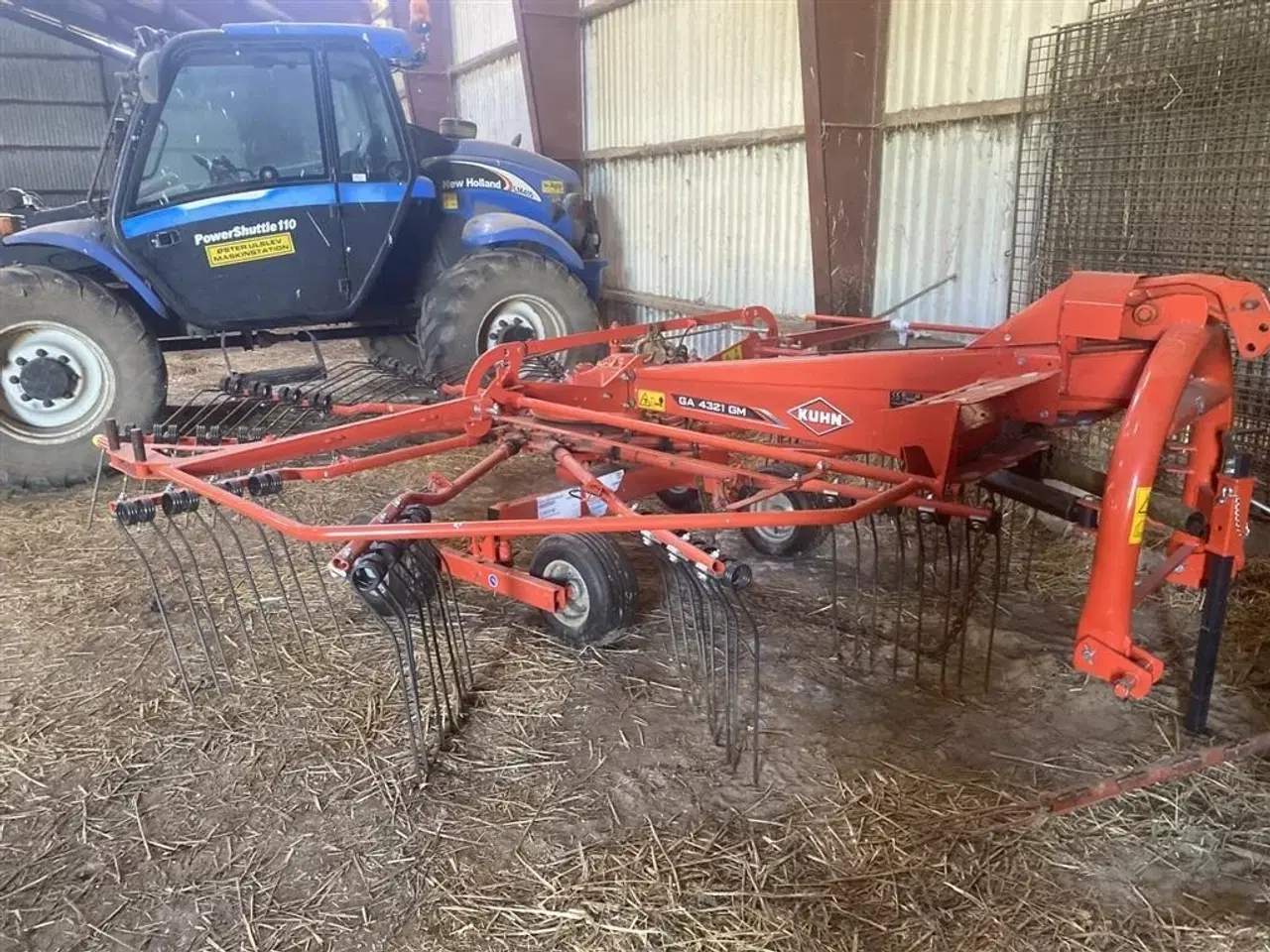 Billede 1 - Kuhn GA 4321 GM Kun kørt 15 timer. Dug medfølger