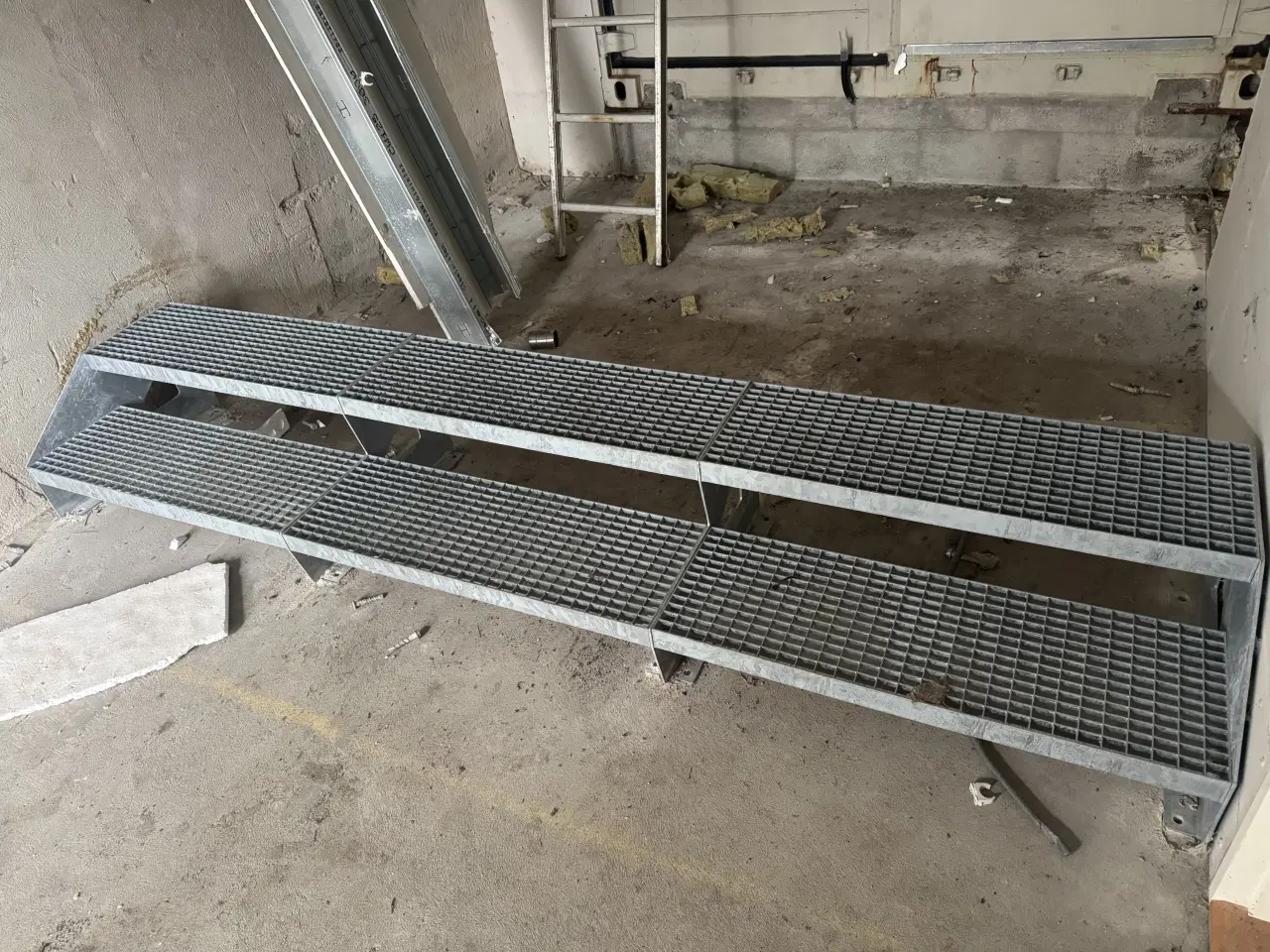 Billede 1 - Elefantrist Platform and trappetrin - galvaniseret