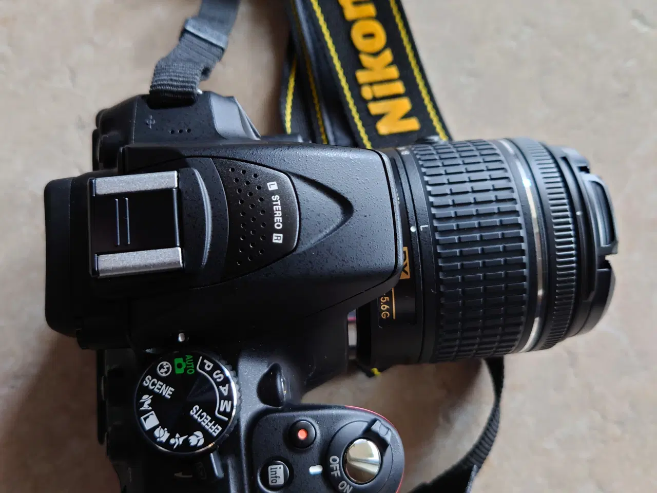 Billede 4 - Lækkert spejlreflekskamera mrk. Nikon D5300