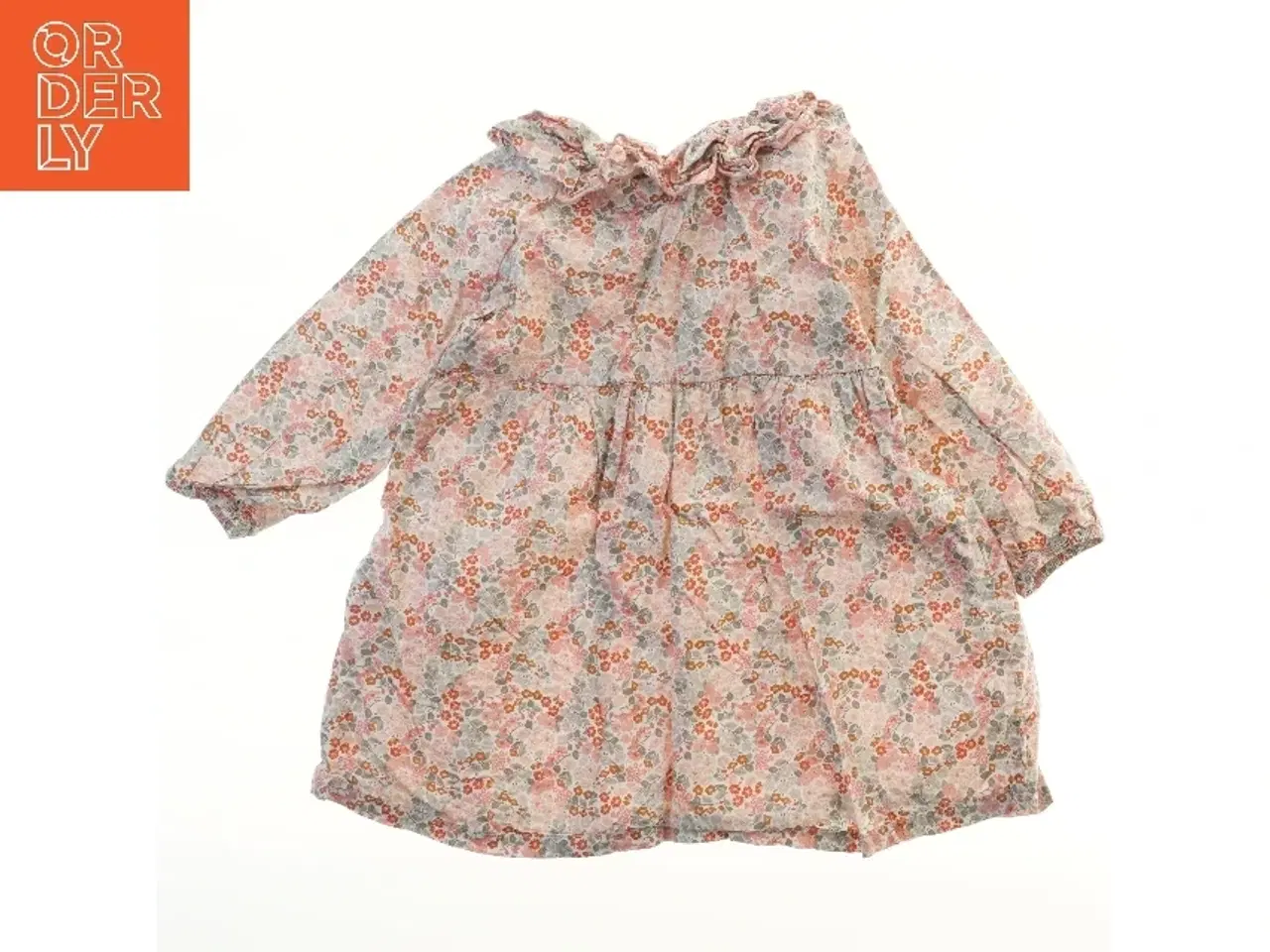 Billede 2 - Floral Kjole med Flæser fra H&M (str. 98)