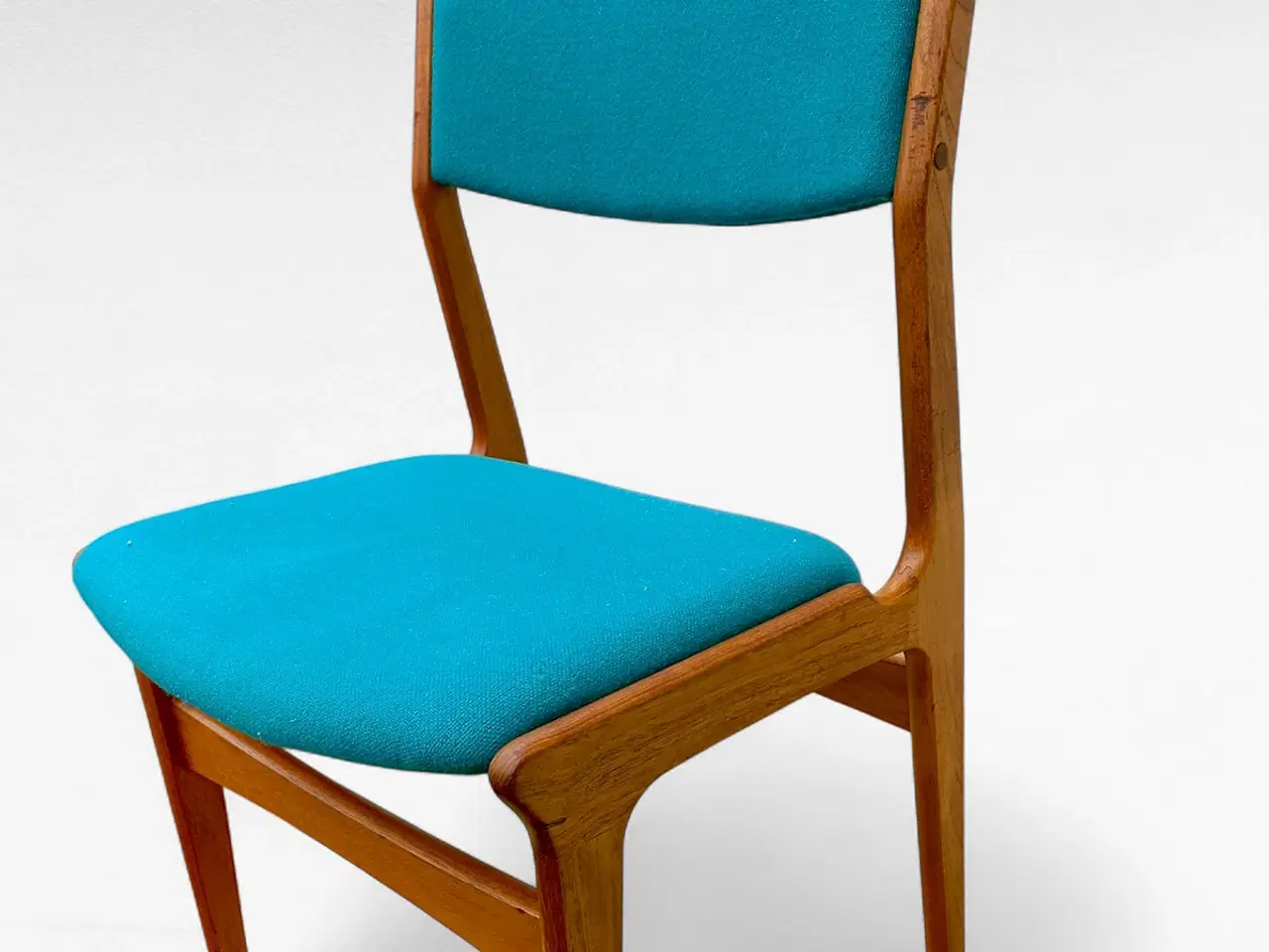 Billede 3 - 4 massiv teak spisebordsstole af Erik Buck