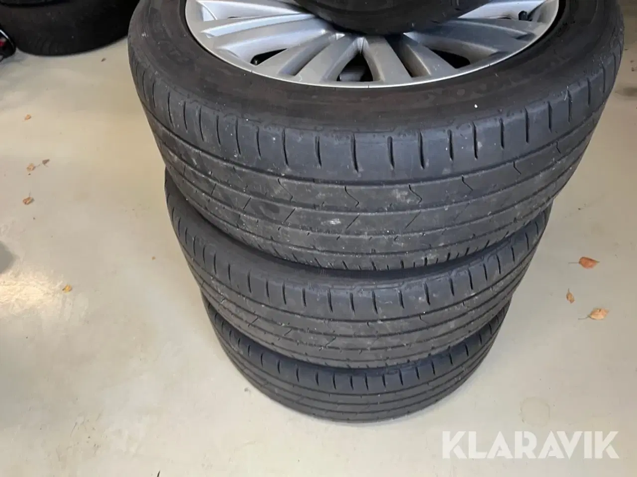 Billede 2 - Dæk med fælg 5x120 HANKOOK 245/45R18