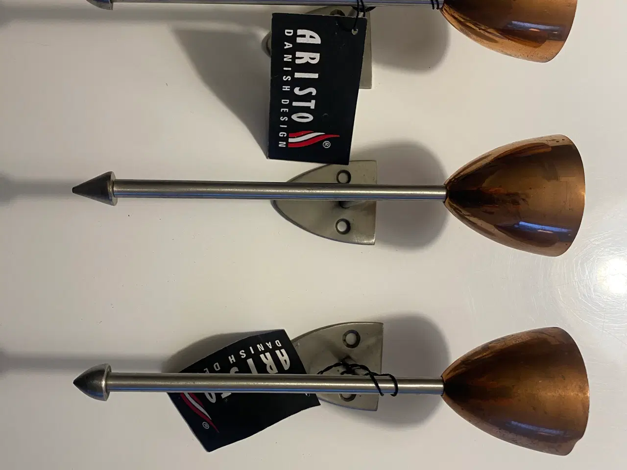 Billede 1 - Aristo væg fyrfadslysholdere, 3 stk