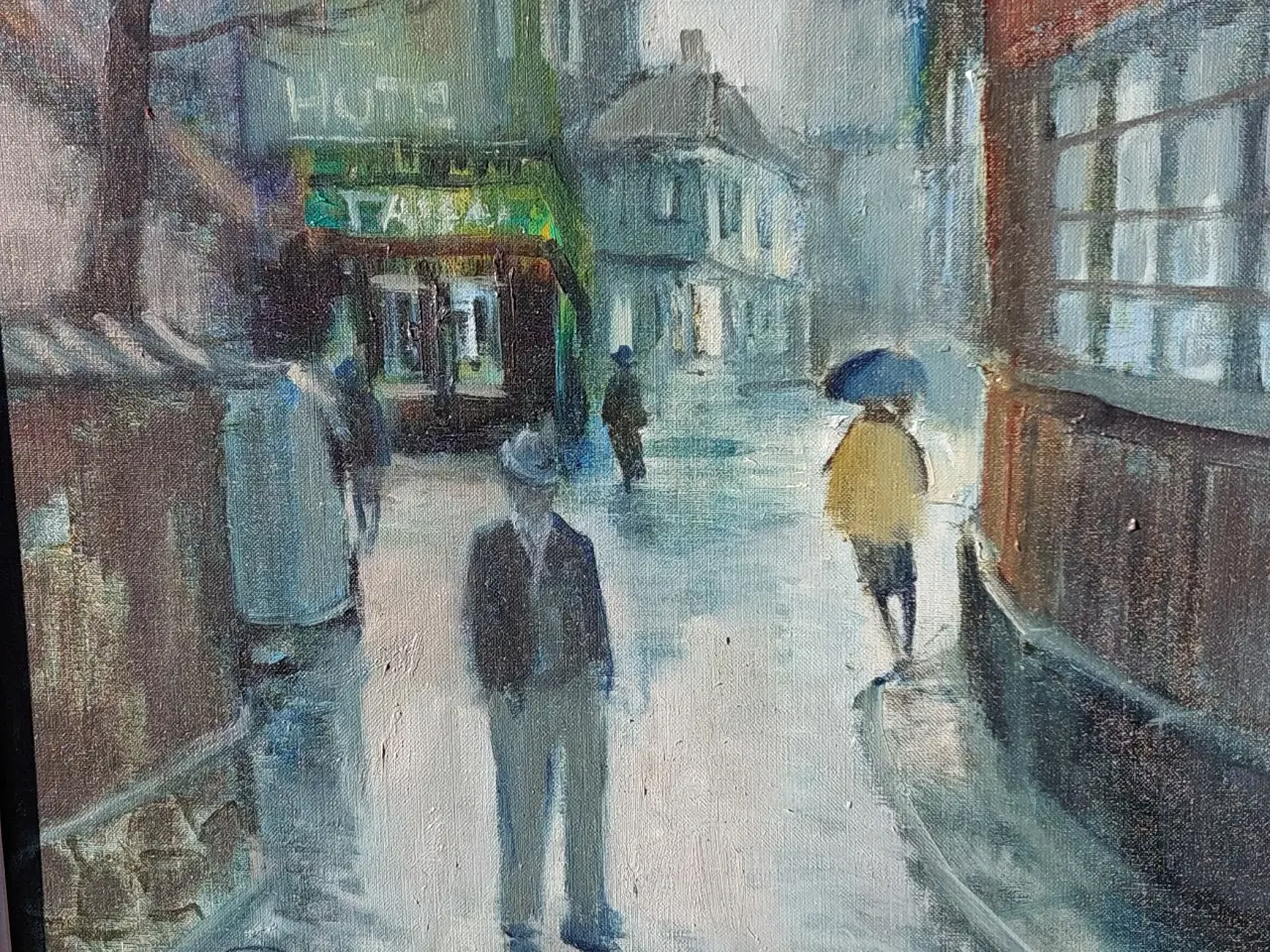 Billede 2 - POUL KASTRUP - ( 1920 - 1987 ) - oliemaleri