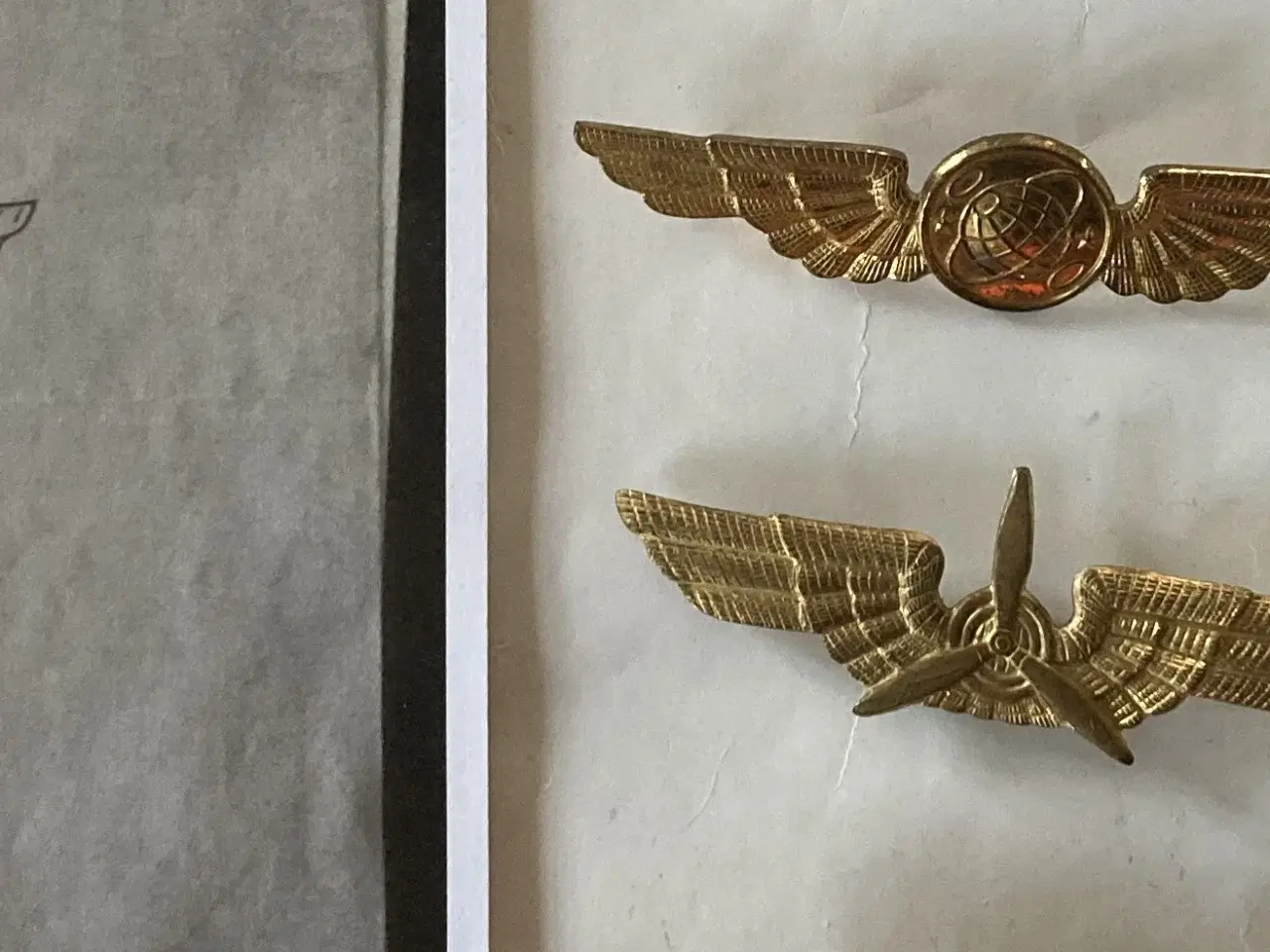 Billede 5 - 22 forskellige uniforms emblem Flyselskab SAS