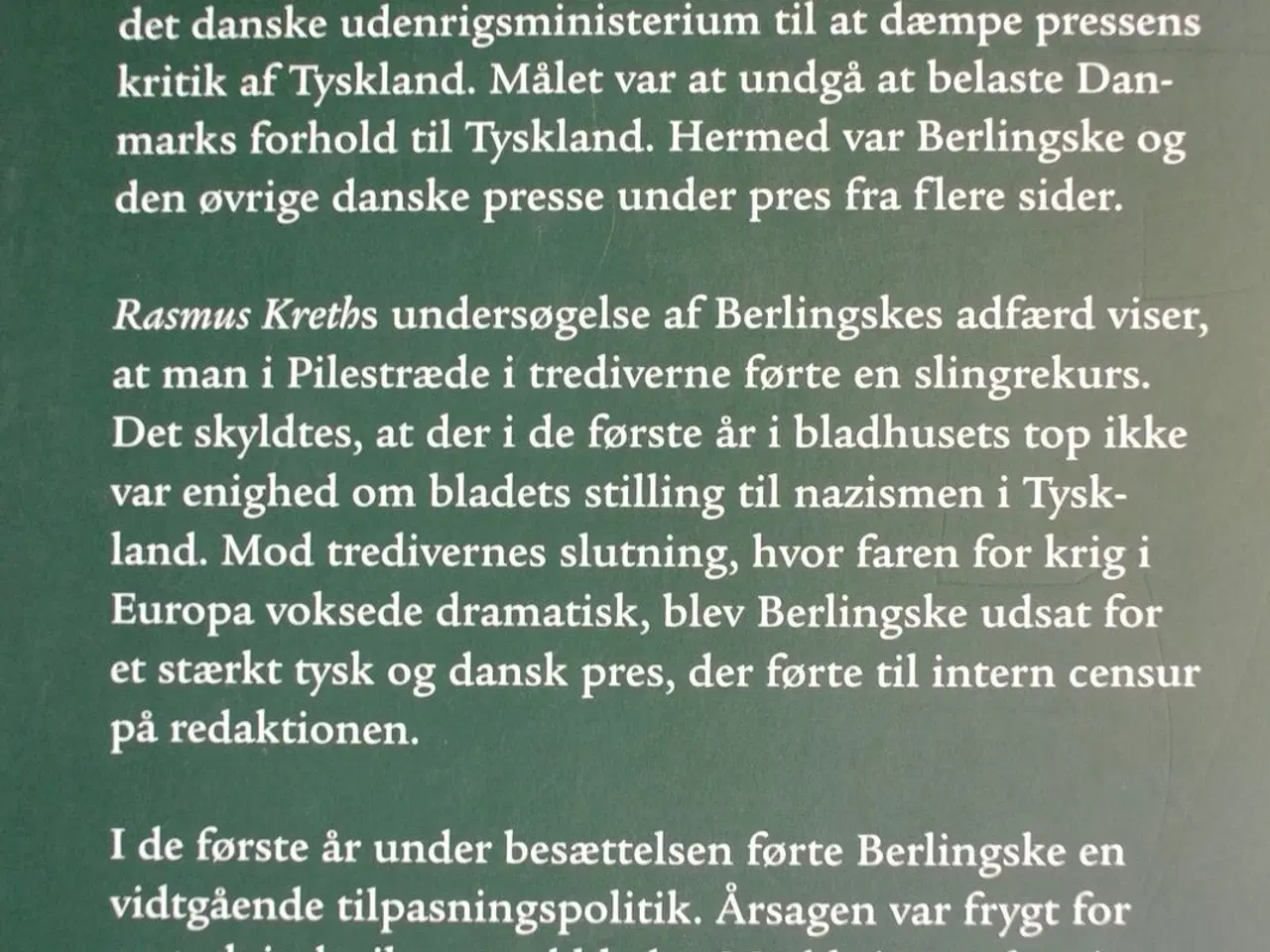 Billede 4 - pilestræde under pres de berlingske blade 1933-45,