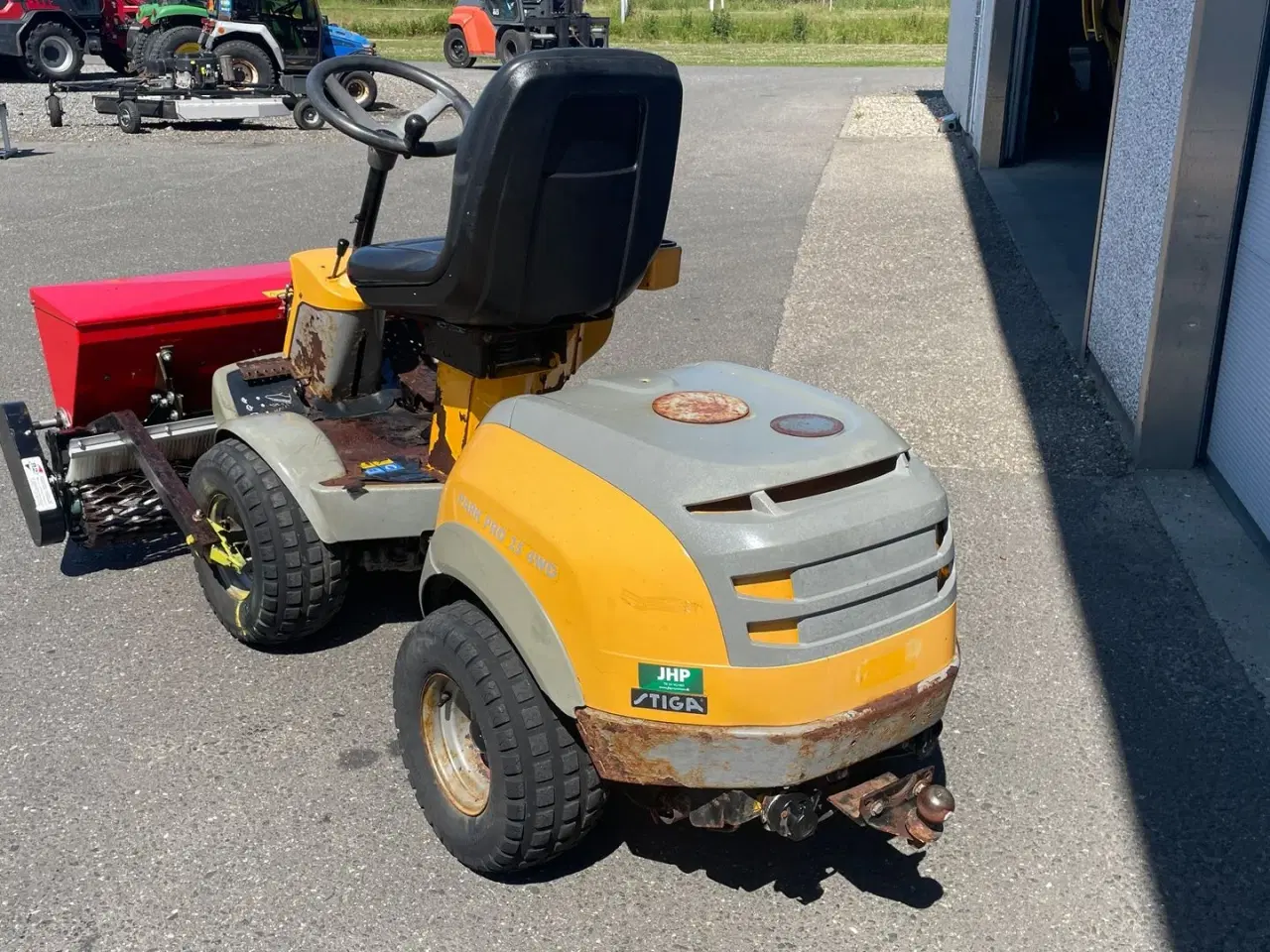 Billede 4 - Stiga Park Pro 25 Inkl. R2 100cm såmaskine