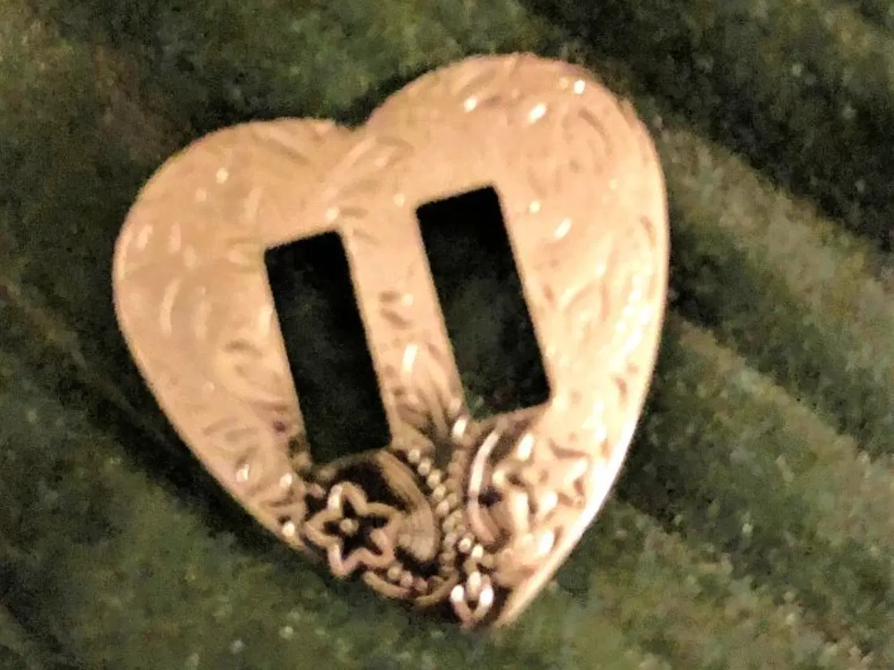 Billede 3 - 9 conchas i hjertefacon - metal - linedance