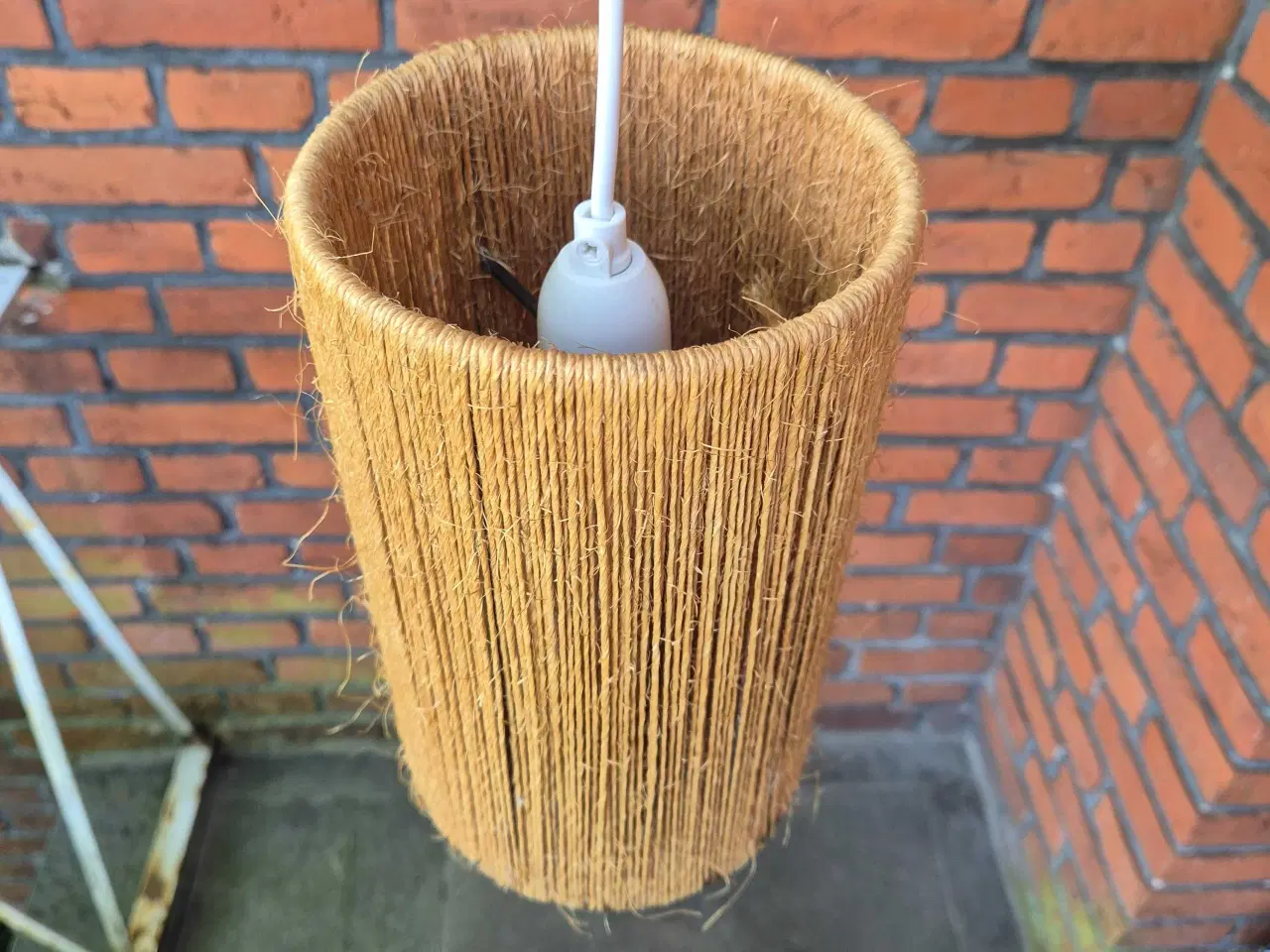Billede 7 - Cylinderformet retropendel i hampesnor