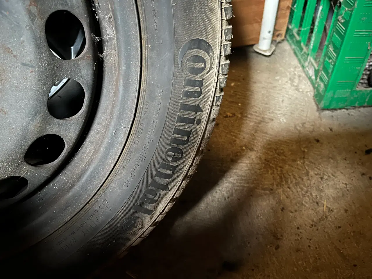 Billede 2 - Stålfælge med vinterdæk