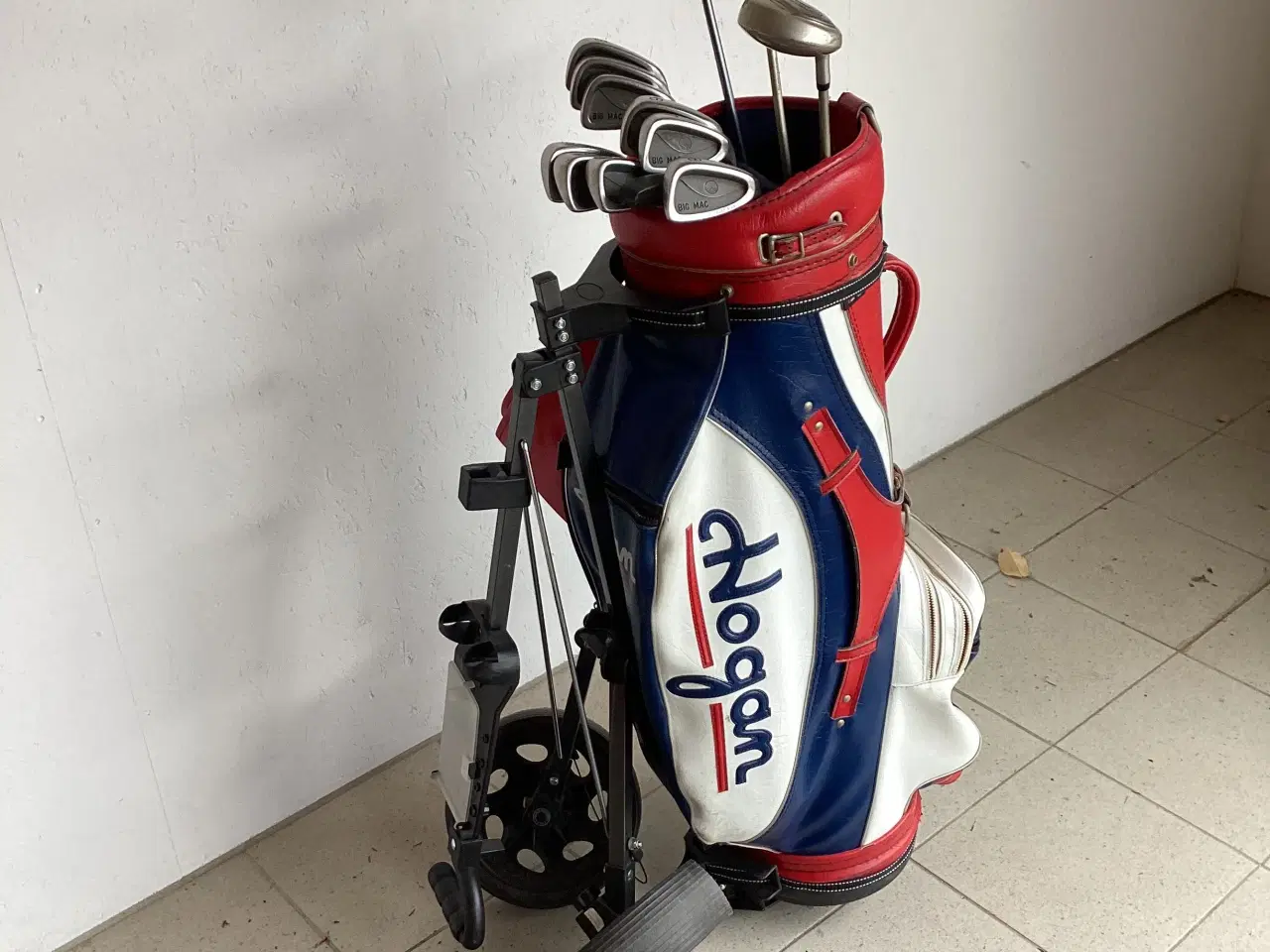 Billede 3 - Golfsæt, vogn, bag,køll. Jern