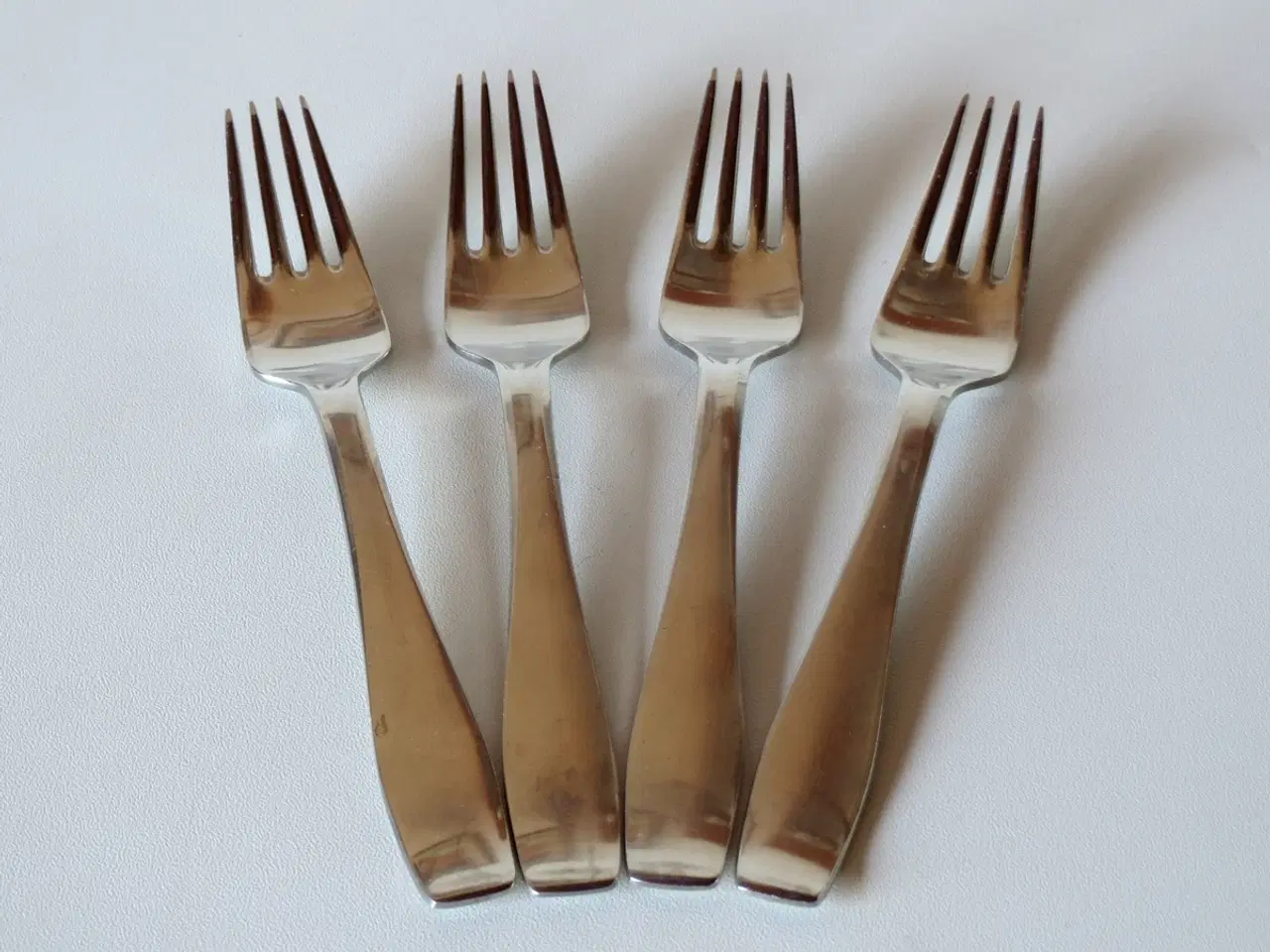 Billede 1 - 4 Plata Frokostgafler, Georg Jensen