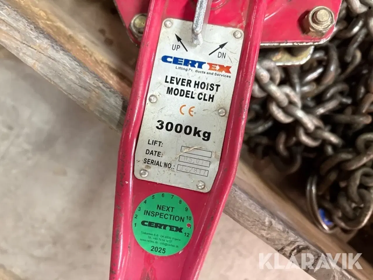 Billede 5 - Løftekæder og kroge - 1 palle