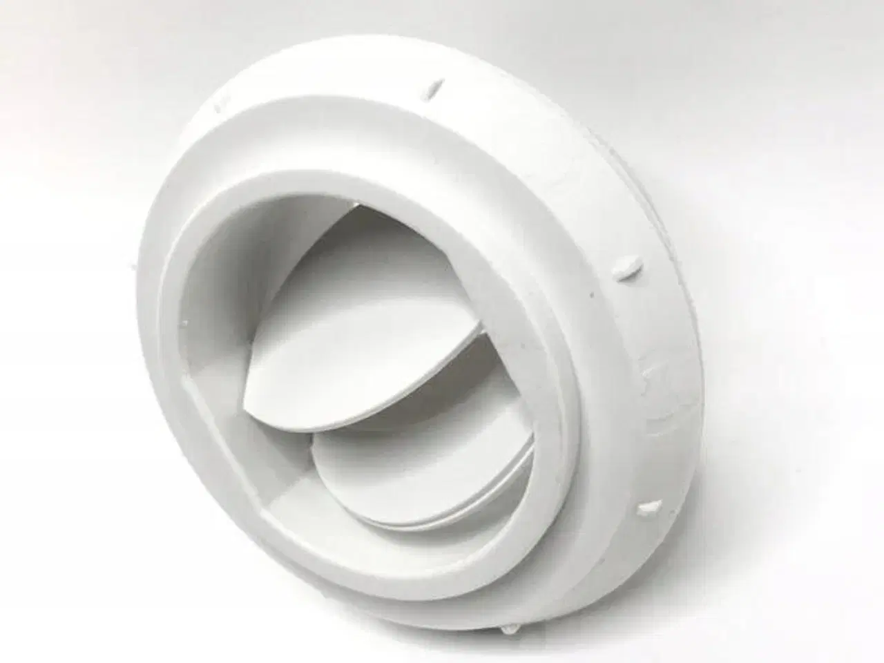 Billede 1 - Varmluftdyse lukbare Hvid 60 mm