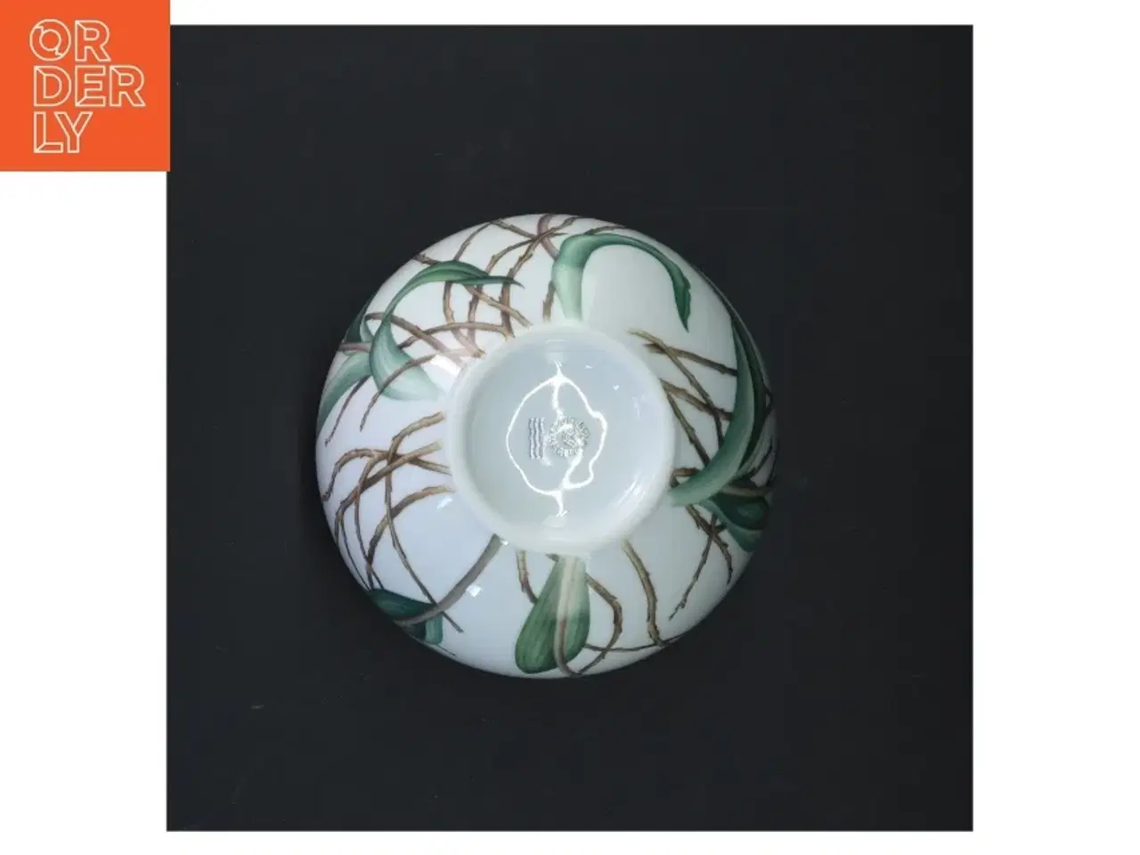 Billede 5 - Porcelænsæg med blomstermønster fra Royal Copenhagen (str. 20 cm)