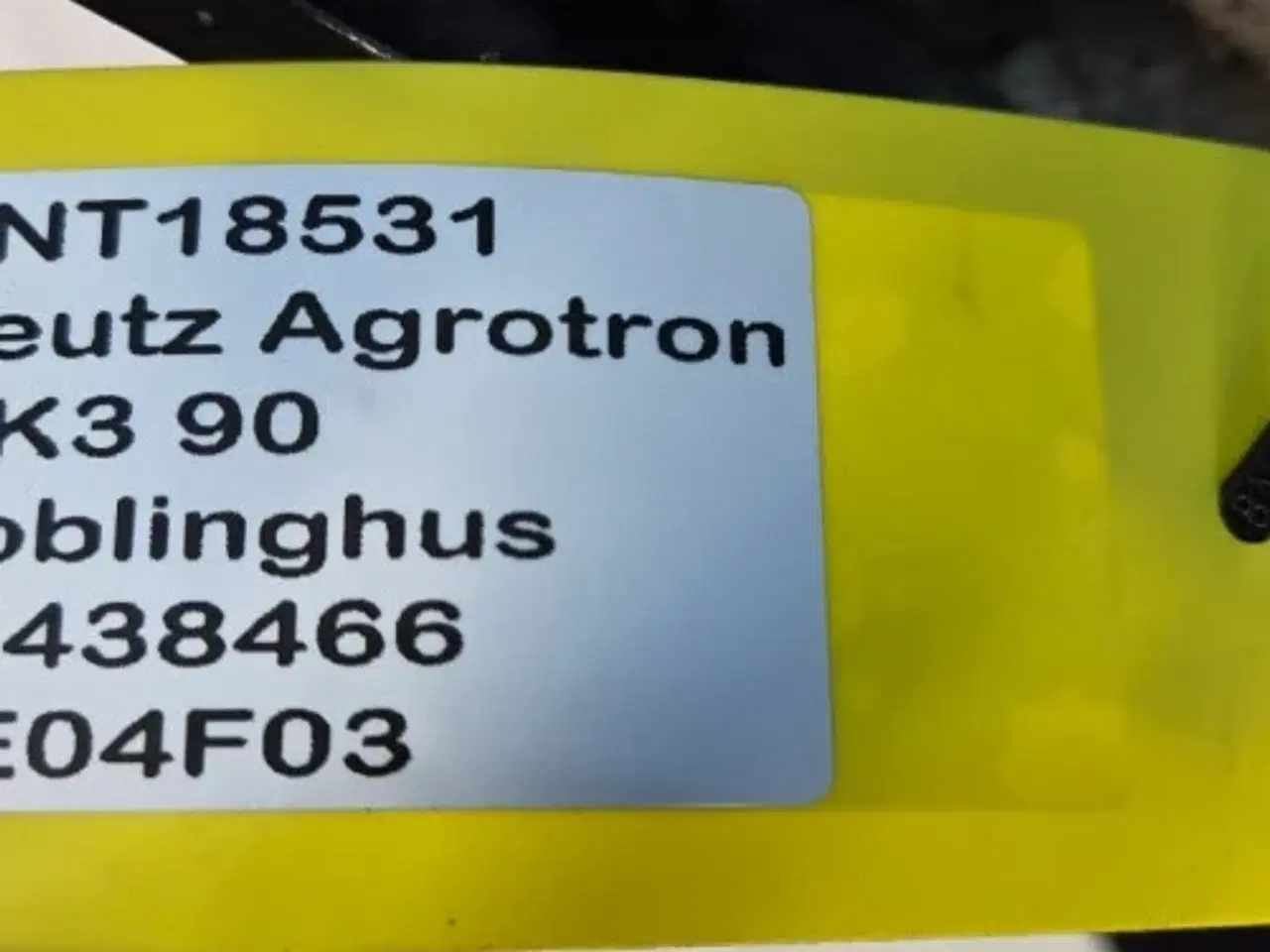 Billede 18 - Deutz Agrotron 90 Koblinghus 04438466