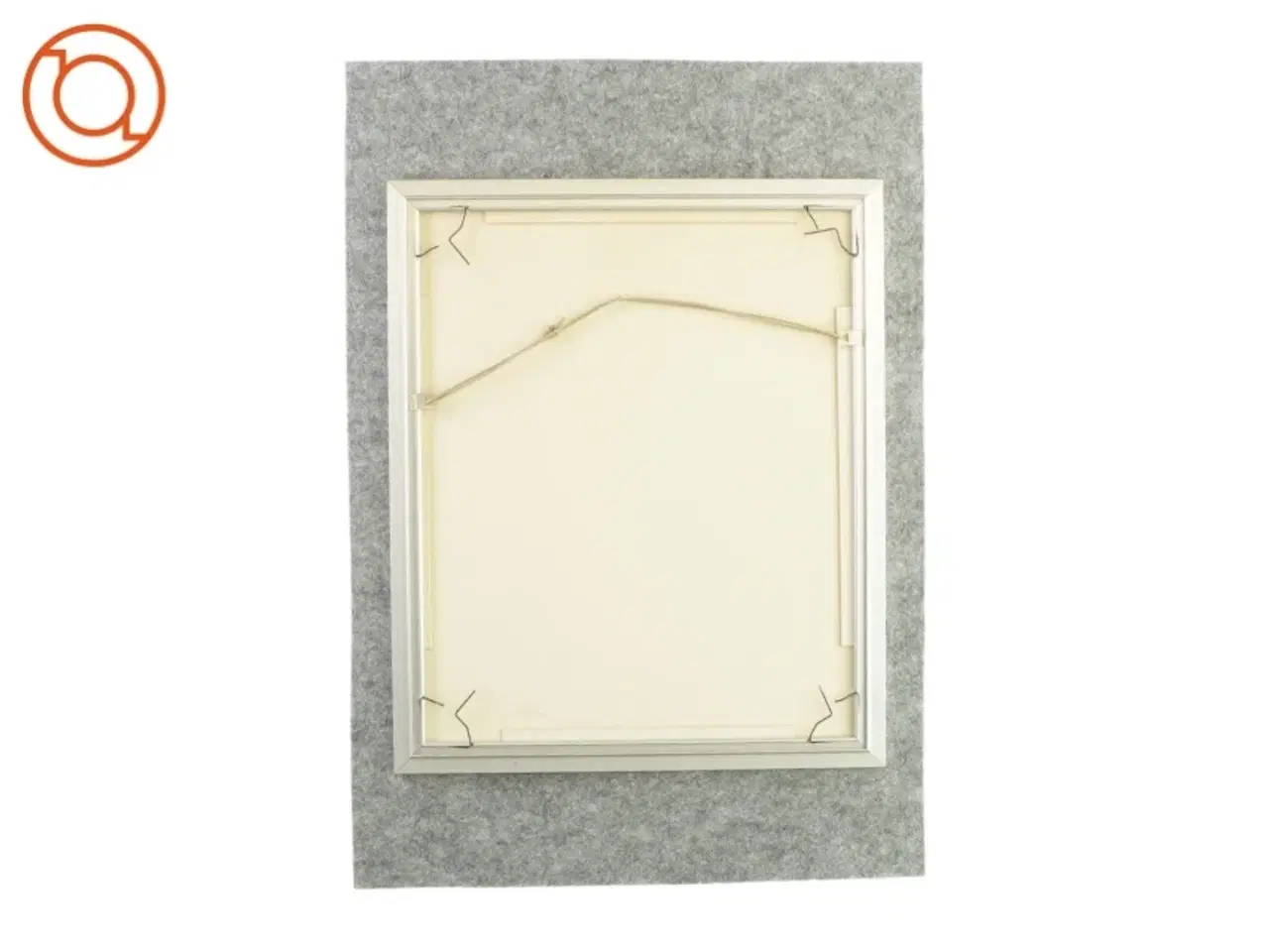 Billede 2 - Billede med motiv i sølvramme