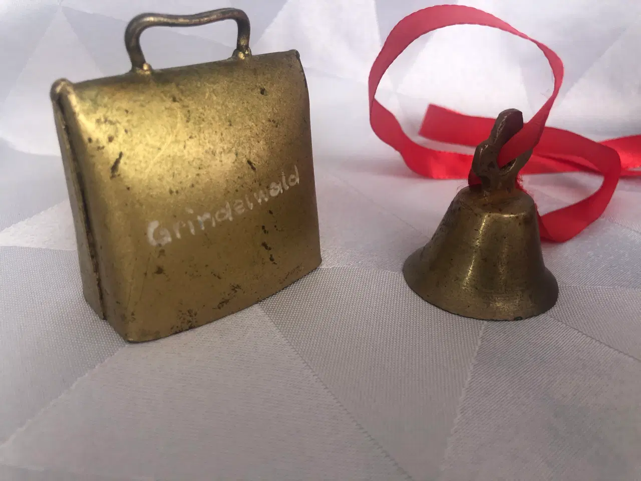 Billede 8 - 2 metal juleklokker 