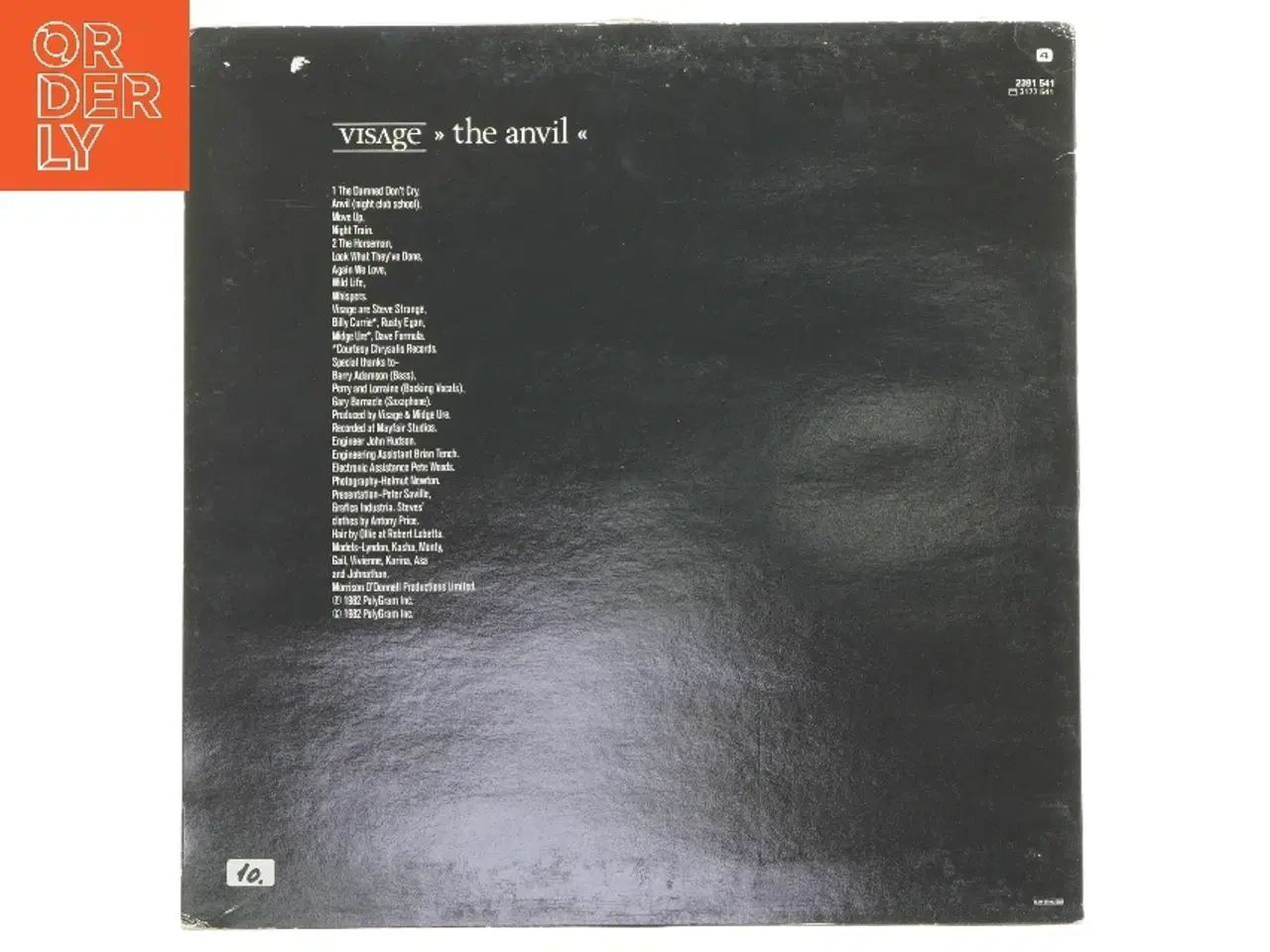 Billede 2 - Visage LP 'The Anvil'