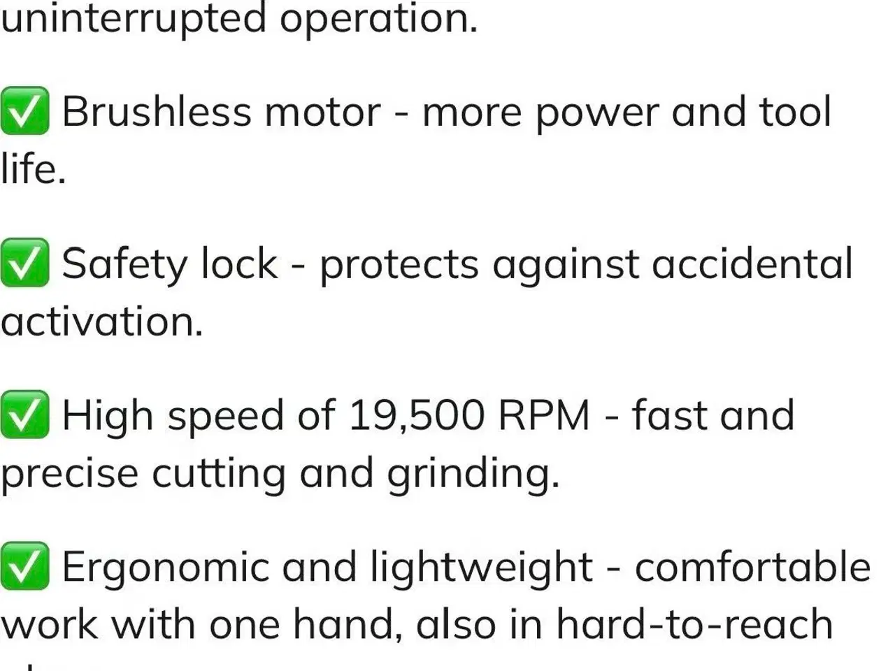 Billede 6 - Vinkelsliber med 2 batterier