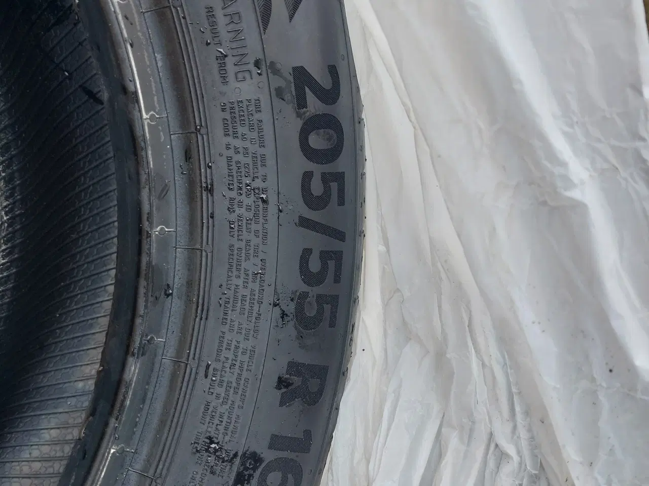 Billede 4 - Conti Contakt 7 sommerdæk 4 stk  205 55 16 V