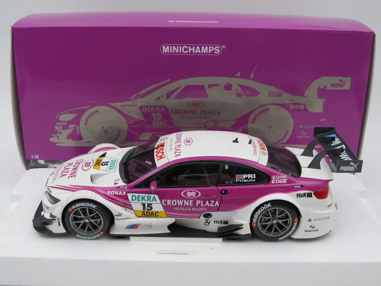 Billede 2 - 2012 BMW M3 DTM M-Performance 1:18  MINICHAMPS